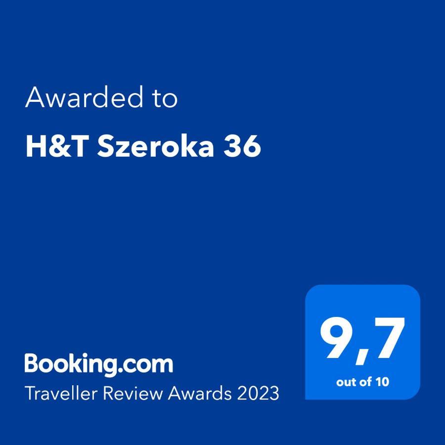 H&T Old Town Szeroka 36 Gdańsk Exterior foto